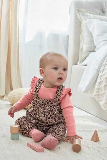 Buy Cord Baby Dungarees And Bodysuit (0mths-2yrs) from the Next UK online shop