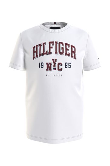 Tommy Hilfiger White Varsity T-Shirt