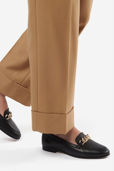 Dune new arrivals black loafers