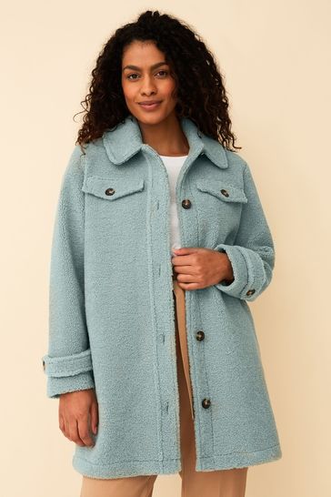 F&f on sale green coat