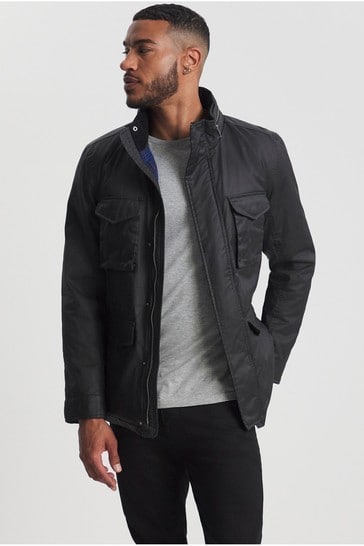 Jacamo leather cheap jacket