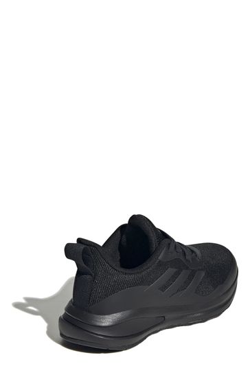 adidas Black adidas Kids FortaRun Sport Running Lace Trainers