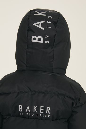 Girls black discount ted baker coat