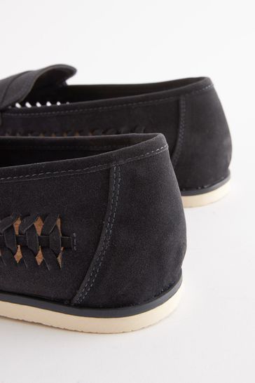 Next navy loafers store