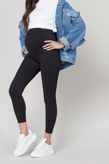 Buy SPANX® Black Eco Care Mama Maternity Seamless Leggings from
