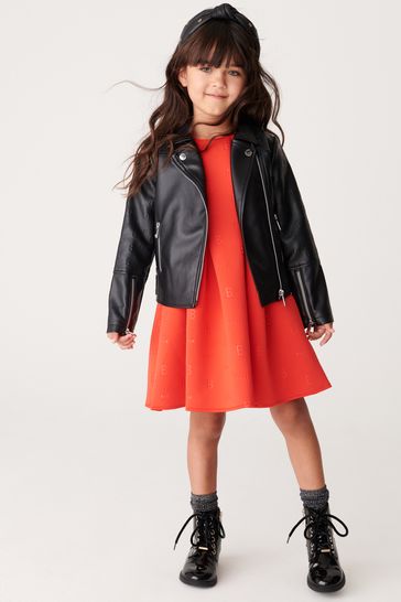 Ted baker online girls leather jacket
