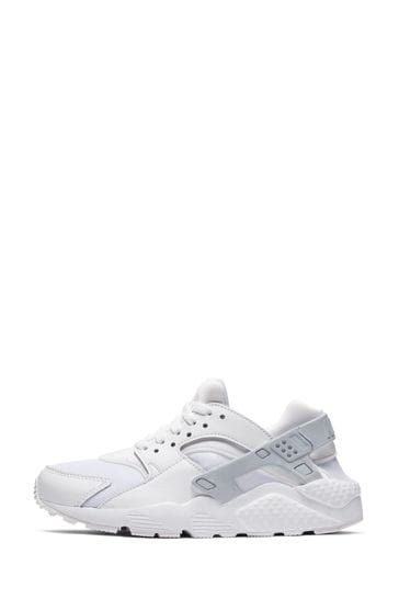 Buy Nike White Huarache Youth Trainers from Next Singapore