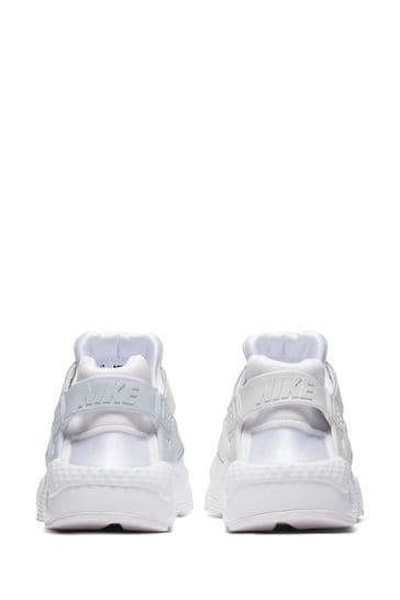 Nike huarache youth white top