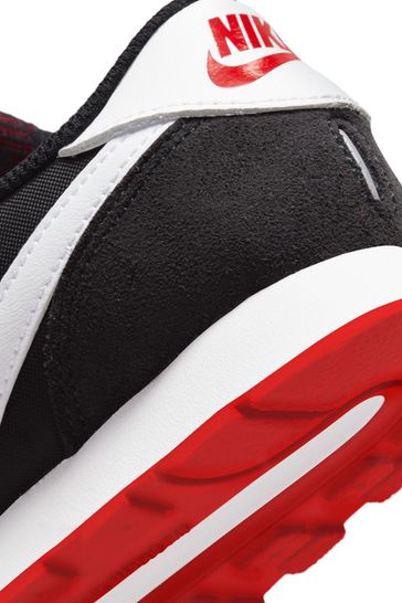 Buy Nike Black Black Red MD Valiant Junior Trainers from Next Poland