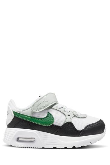 Nike White/Green Air Max SC Infant Trainers