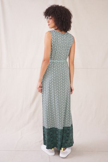 Buy White Stuff Green Avery EcoVero™ Wrap Maxi Dress from Next Germany