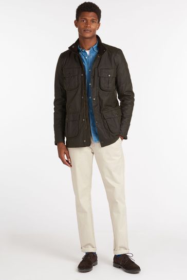 Barbour® Green Corbridge Wax Jacket