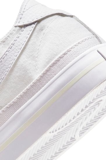 Nike white canvas new arrivals