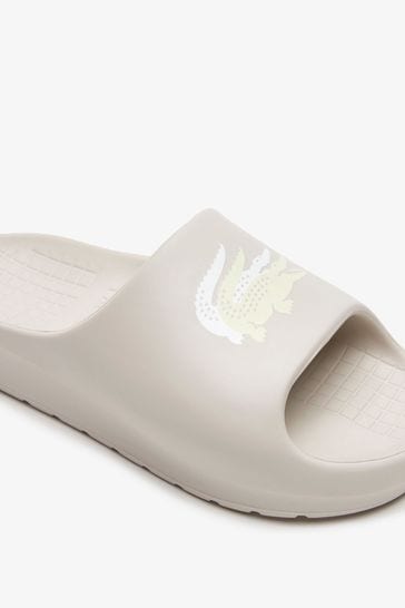 Lacoste hotsell white sandals