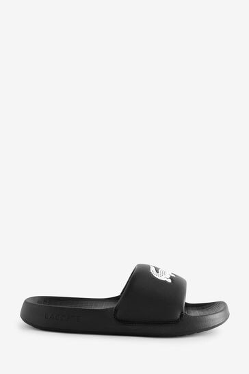 Lacoste slip on slippers hot sale