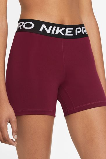 Nike Pro Purple 365 Five Inch Shorts