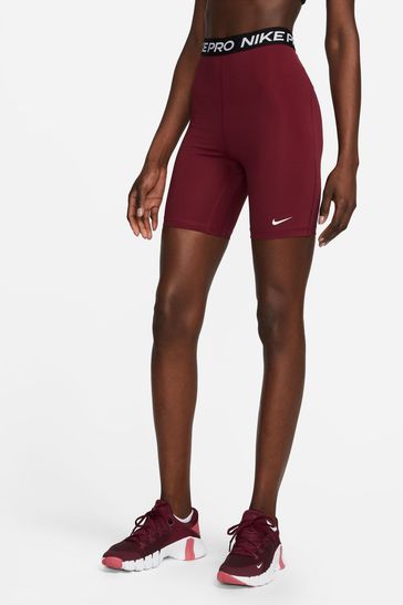 Nike Pro Purple 365 High Waisted 7 Inch Shorts