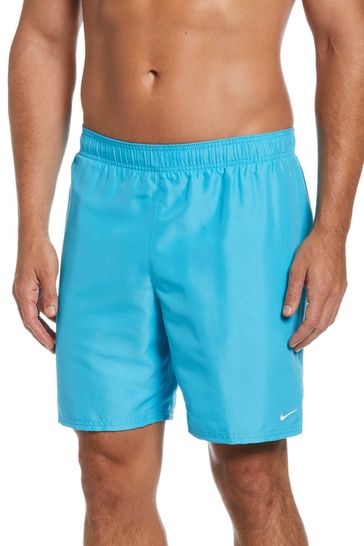 Nike Blue Essential 7 Inch Volley Swim Shorts