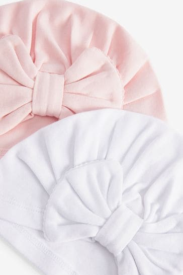 Buy Baby Turbans With Bow 2 Pack (0mths-2yrs) from the Next UK online shop