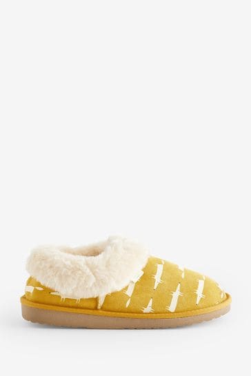 Next fox slippers sales