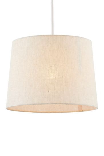 BHS Natural 30cm Linen Shade