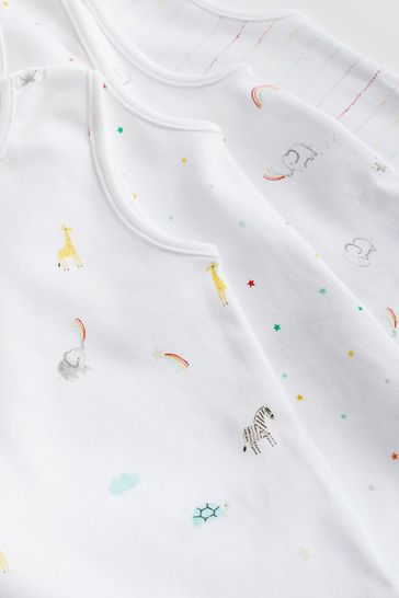 Bright coloured outlet baby vests