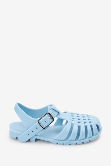 Buy Sky Blue Jelly Sandals from Next Luxembourg
