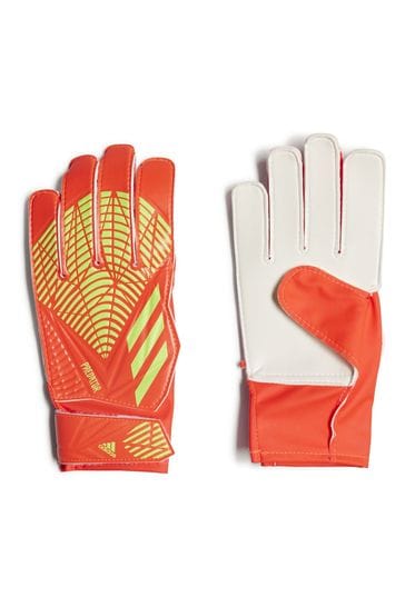 adidas Red Predator Edge Junior Training Goalkeeper Gloves