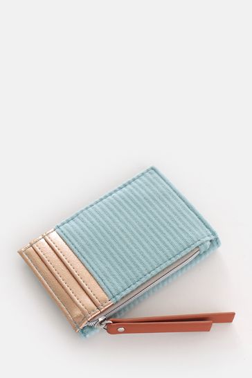 Card holder with coin clearance purse