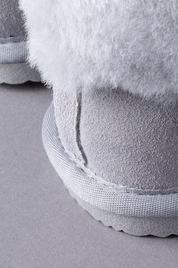Shearling clearance bootie slippers