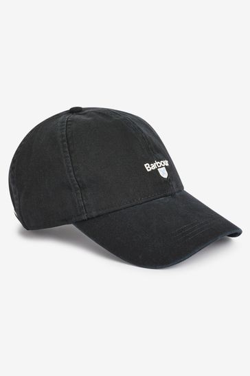 Barbour® Black Cascade Sports Cap