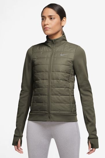 Nike Green Therma Fit Synthetic Fill Run Jacket