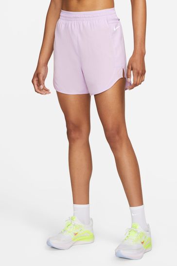 Nike Purple Tempo Luxe 5 Inch Running Shorts