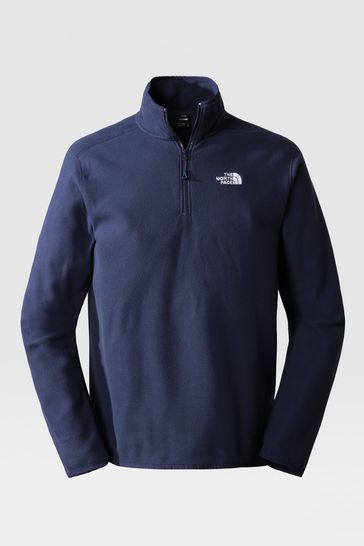 North face 100 glacier discount quarter zip fleece
