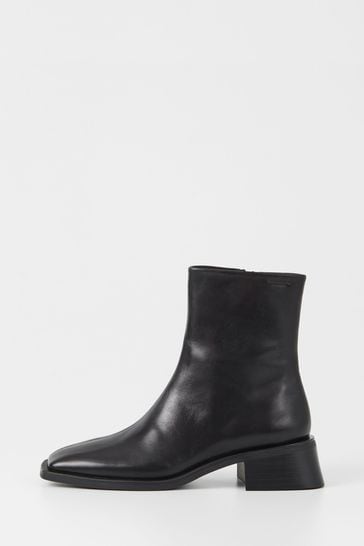 Vagabond Shoemakers Blanca Plain Ankle Black Boots