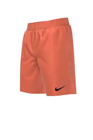 Nike Orange Essential 6 Inch Volley Swim Shorts
