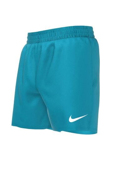 Nike Aqua Blue Essential 4 Inch Volley Swim Shorts