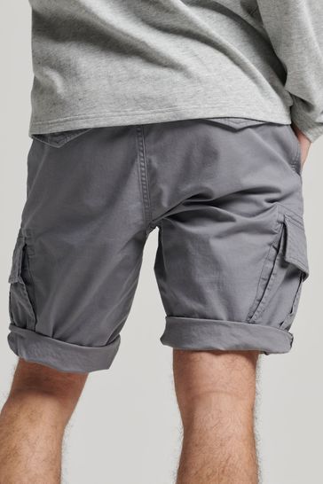 Superdry grey shorts hotsell