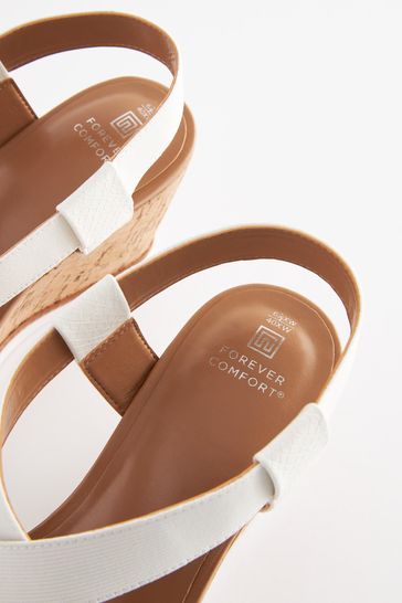 White company wedges hot sale