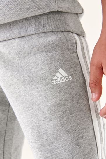 Buy adidas Navy Essentials 3 Stripes Fleece Joggers from Next