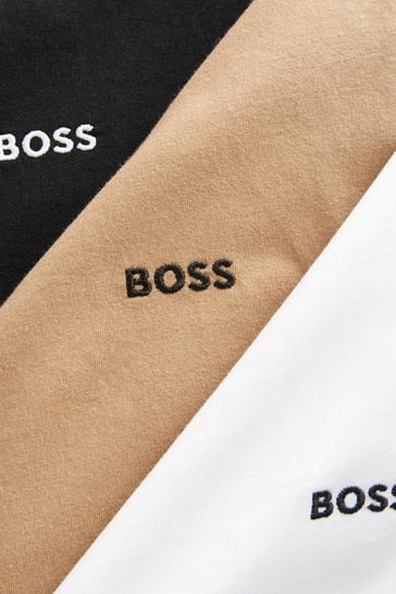 Buy BOSS Classic Cotton T Shirts 3 Pack from Next Bahrain