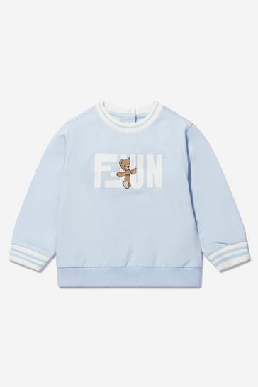 Baby Unisex Cotton Teddy Bear Sweatshirt
