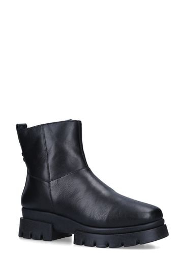 Buy Carvela Comfort Black Run Faux Fur Boots from the Next UK