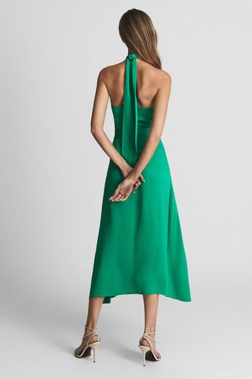 Green dress hot sale reiss