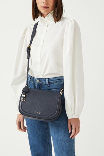 Radley London Ink Blue York Walk Cross-Body Bag