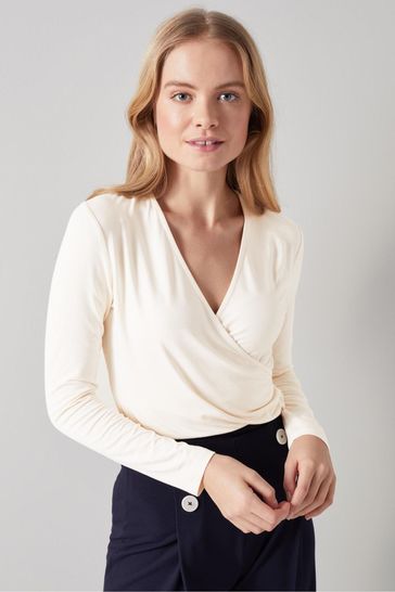wrap top cream