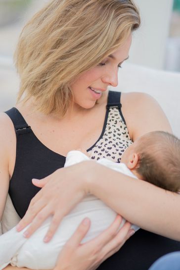Buy Seraphine Black Baby Sensory Maternity And Nursing Bra from Next USA