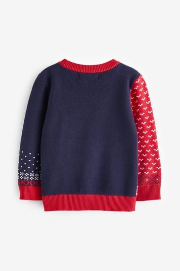 Boden boys christmas best sale jumper