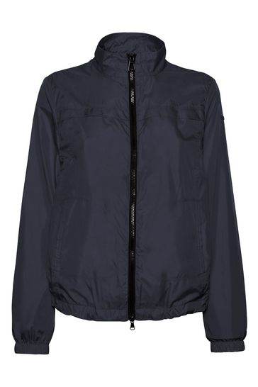Buy Geox Blomiee Short Womens Blue Jacket from Next Luxembourg