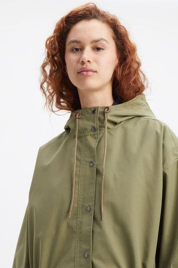 Buy Levi s Khaki Green Rain Coat from Next Austria